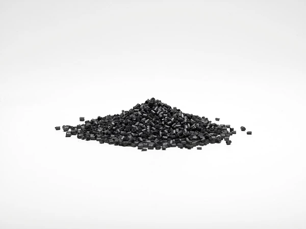 Medical Carbon Fibre granules heap