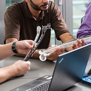 Inspection of two trauma plates