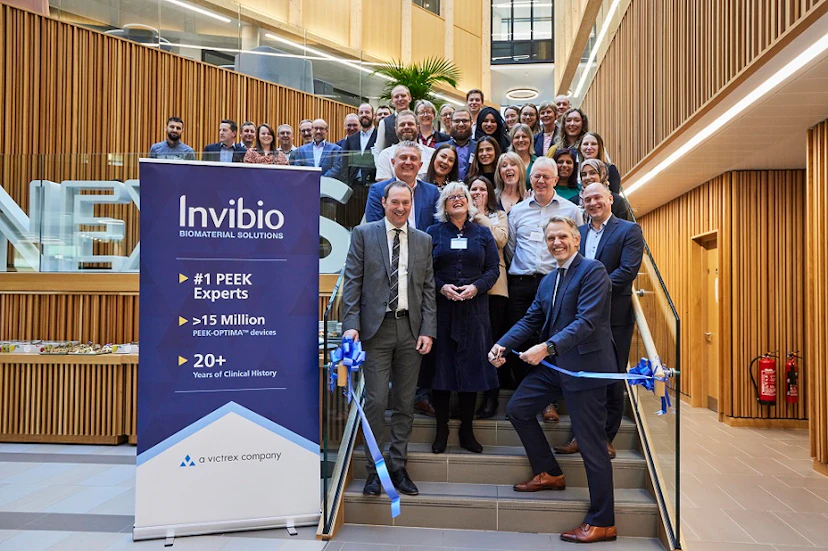 Victrex Triangles Victrex invests in new medical device product development centre and ...