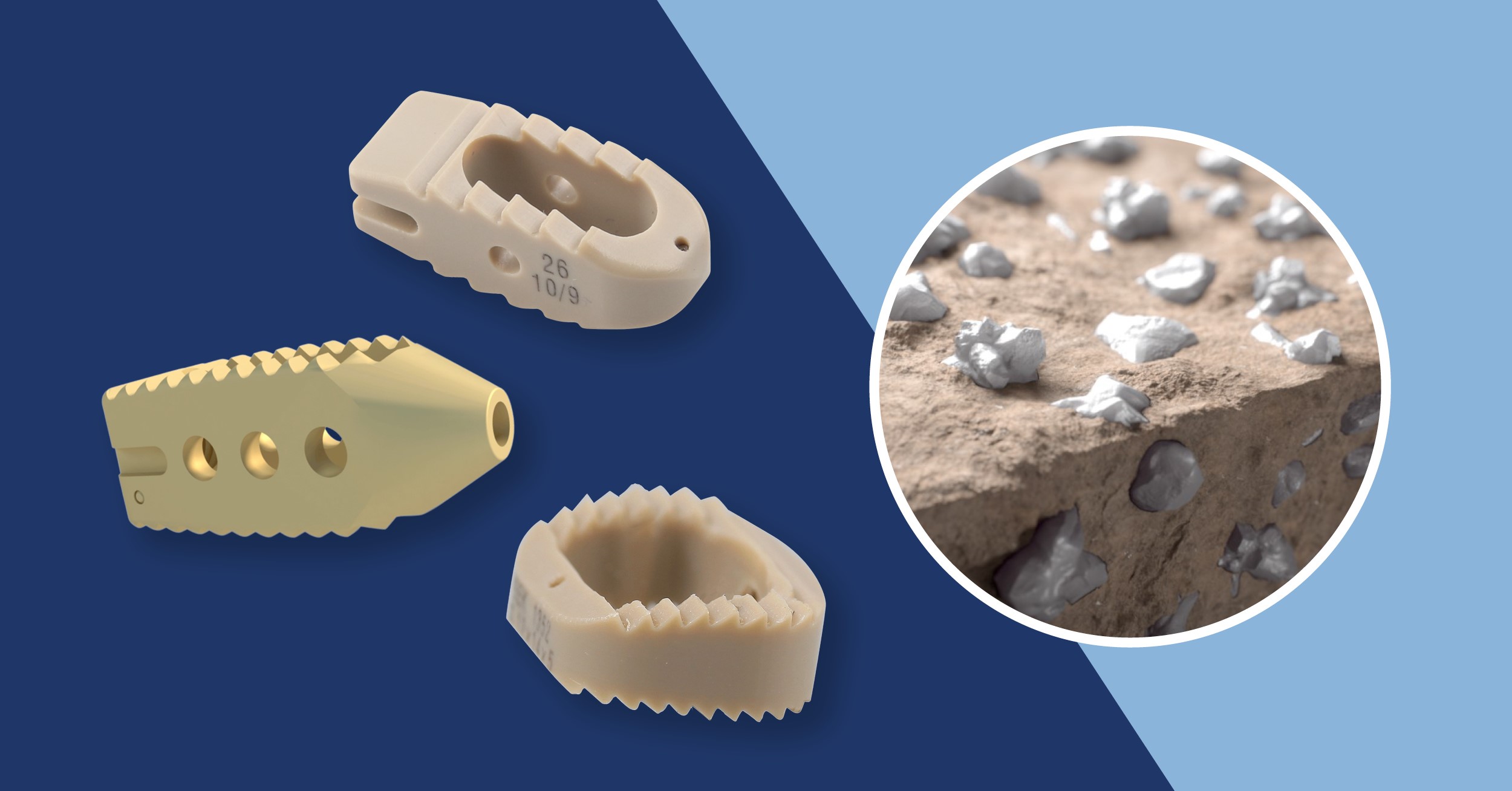 First PEEK-OPTIMA™ HA Enhanced vertebral body replacement
