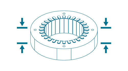 APTIV film slot liners enabling reduction of e-motor bill of material in high power density e-motors