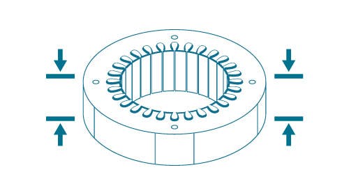 APTIV film slot liners enabling reduction of e-motor bill of material in high power density e-motors