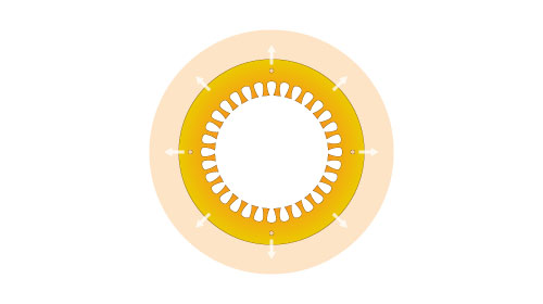 APTIV film slot liners enabling improved thermal management in high power density e-motors