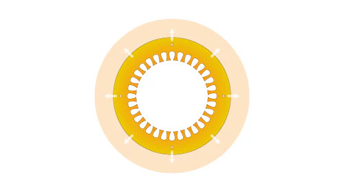 APTIV film slot liners enabling improved thermal management in high power density e-motors