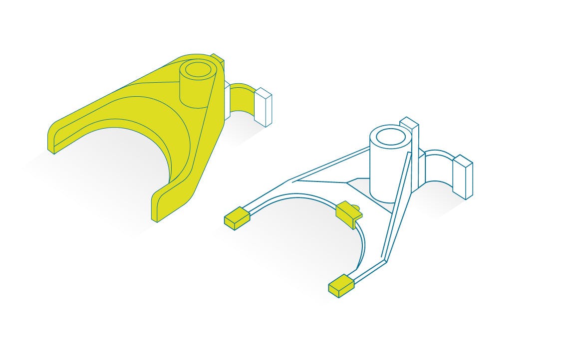 automotive shift forks