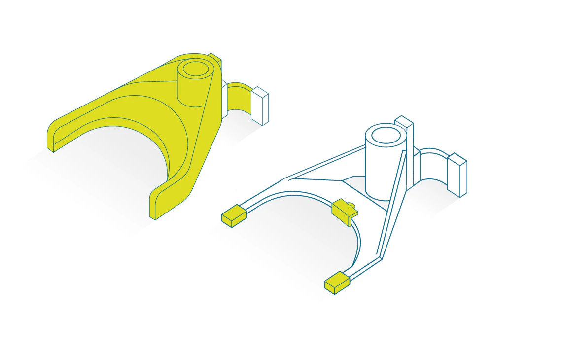 automotive shift forks