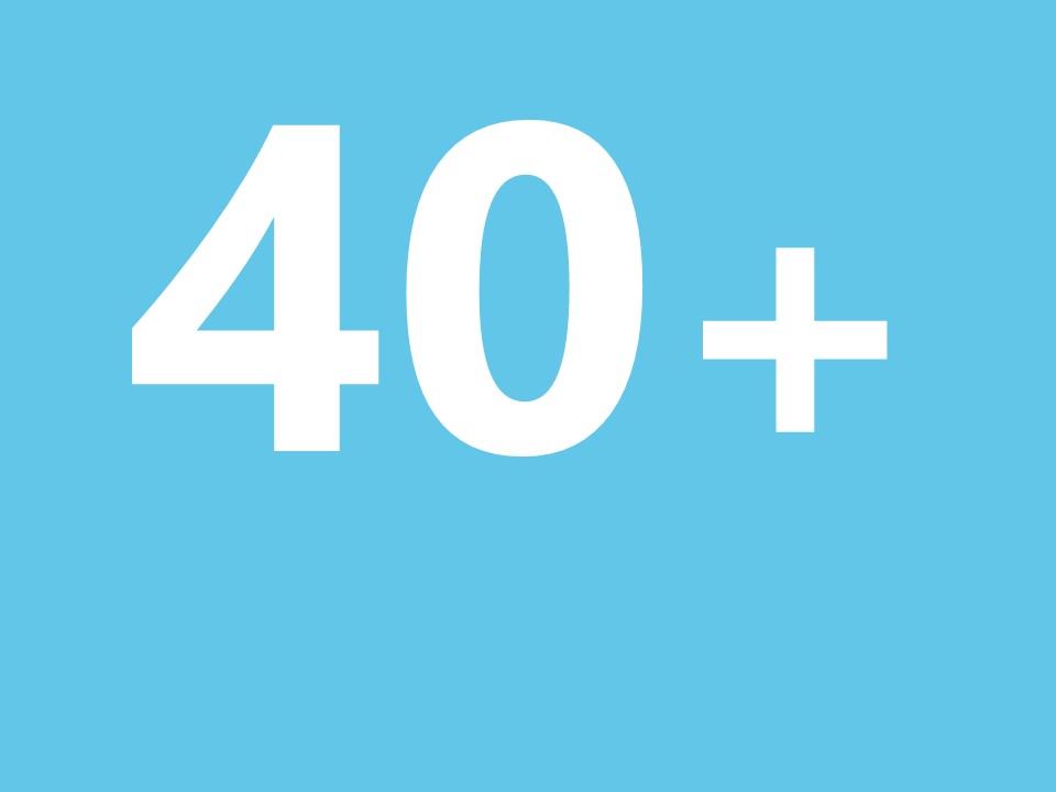 40+