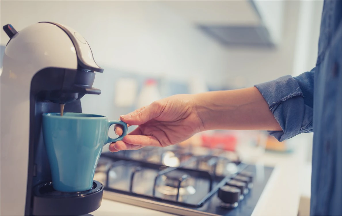 Nespresso machine with Victrex solutions