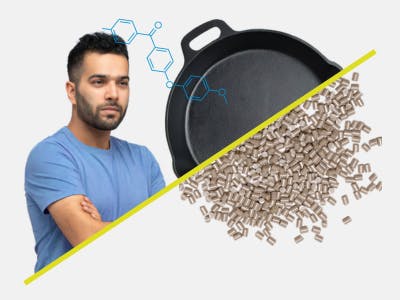 Frying pan PEEK Polymer PFAS alternative