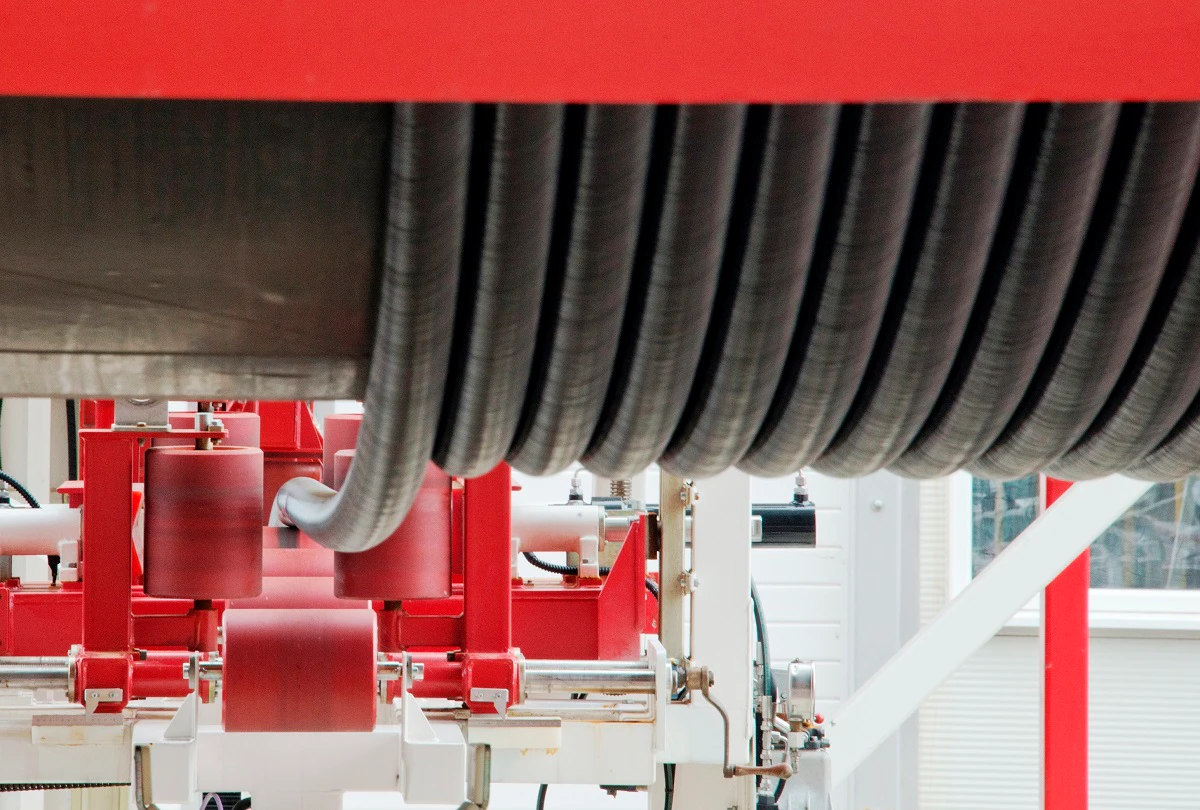 Longest VICTREX™ PEEK based solution developed by Magma and Victrex: m-pipe™ subsea intervention line. © Magma Global Limited