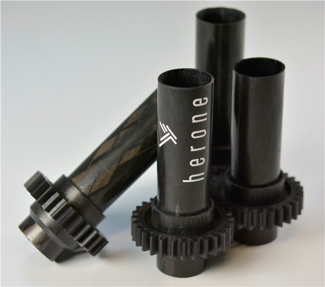 Innovation in composites:  All-thermoplastic drive-shaft system © herone