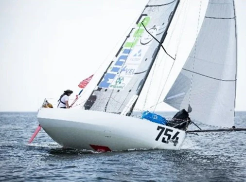 Source, AVEL’s innovative, recyclable hydrofoil made with LMPAEK™ Polymers.