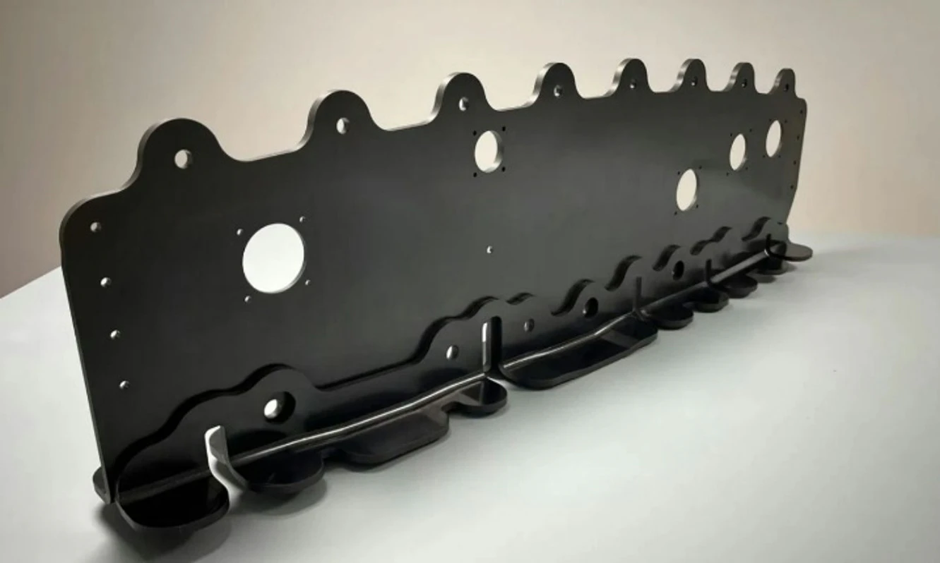 Highly loaded thermoplastic aerospace wing rib made with VICTREX LMPAEK™ composites © DAHER