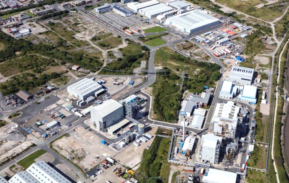 Victrex Polymer plants in Lancashire, England 