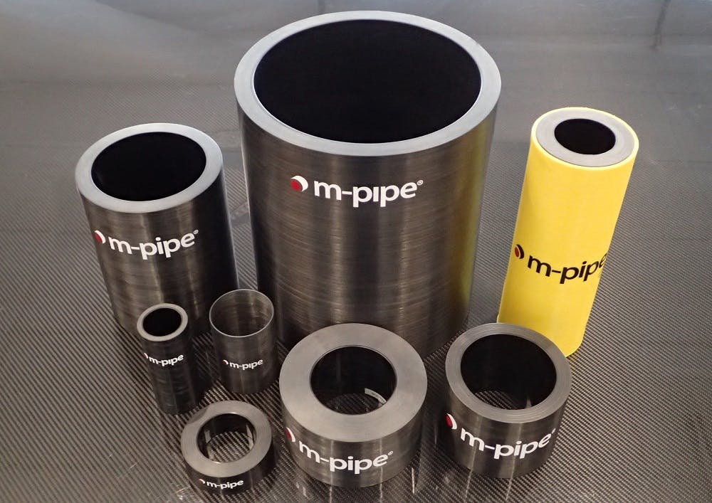 Magma m-pipe® is a high-performance corrosion free pipe made with VICTREX™ PEEK thermoplastic composite. © Magma Global Limited